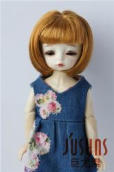 Cute Short Bobo Air Bangs Doll Wig Synthetic Mohair JD286