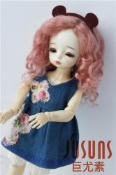 Lovely Curly BJD Mohair Doll Wig JD039