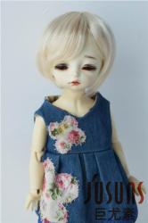 Cute Short Cut BJD Synthetic Mohair Doll Wigs JD381