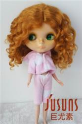 Lovely Curly BJD Mohair Doll Wig JD039