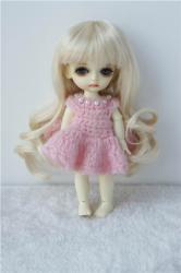 Lovely Curly Synthetic Mohair BJD Doll Wigs JD148