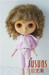 Long Soft Wave BJD Mohair Doll Wigs JD178