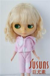 Long Soft Wave BJD Mohair Doll Wigs JD178