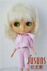 Long Soft Wave BJD Mohair Doll Wigs JD178
