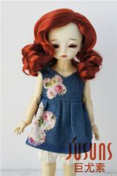 Pretty Curly BJD Synthetic Mohair Doll Wigs JD343