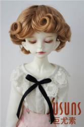 Cute Curly BJD Synthetic Mohair Doll Wig JD369