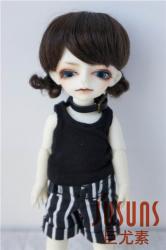 Cute Curly BJD Synthetic Mohair Doll Wig JD400