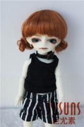 Cute Curly BJD Synthetic Mohair Doll Wig JD400