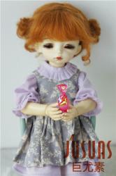Lovely Two pony BJD Mohair Doll Wigs JD406