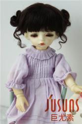 Lovely Two pony BJD Mohair Doll Wigs JD406