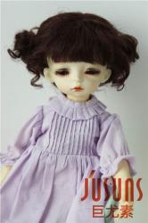 Lovely Two pony BJD Mohair Doll Wigs JD406