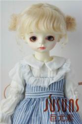 Lovely Two pony BJD Mohair Doll Wigs JD406