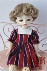 Cute Curly BJD Synthetic Mohair Doll Wig JD369