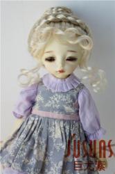 Princess Curly BJD Synthetic Mohair Doll Wigs JD166