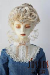 Princess Curly BJD Synthetic Mohair Doll Wigs JD166