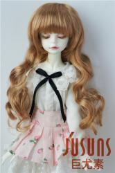 Pretty Curly with Full Bang Synthetic Mohair BJD Doll Wig JD288