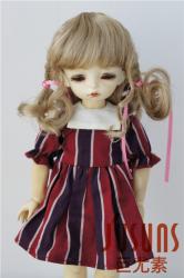 Pretty Curly BJD Synthetic Mohair Doll Wigs JD367