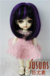 Fashion Blend Color BJD Kanekalon Fiber Doll Wigs JD007