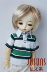Fashion Blend Color BJD Kanekalon Fiber Doll Wigs JD008