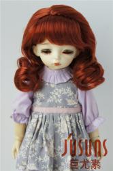 Soft Curly Synthetic Mohair BJD Doll Wigs JD038