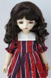 Soft Curly Synthetic Mohair BJD Doll Wigs JD038