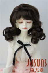 Soft Curly Synthetic Mohair BJD Doll Wigs JD038