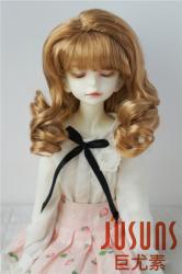Soft Curly Synthetic Mohair BJD Doll Wigs JD038