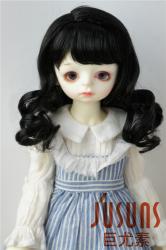 Soft Curly Synthetic Mohair BJD Doll Wigs JD038