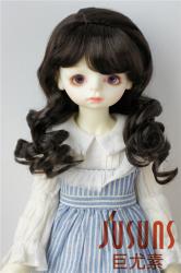 Soft Curly Synthetic Mohair BJD Doll Wigs JD038