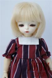 Fashion Short Cut Bobo BJD Mohair Doll Wig JD042