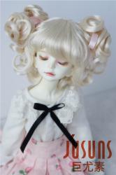 Charming Curl BJD Synthetic Mohair Doll Wig JD011