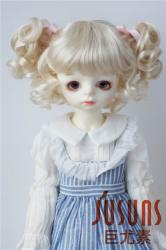 Charming Curl BJD Synthetic Mohair Doll Wig JD011