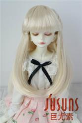 Long Straight BJD Doll Wigs Synthetic Mohair JD088
