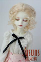 Pretty Braids Short Curly Doll Wigs Mohair JD089