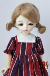 Lovely Two Braids BJD Mohair Doll Wigs JD142