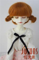 Lovely Two Braids BJD Mohair Doll Wigs JD142