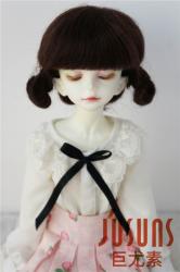 Lovely Two Braids BJD Mohair Doll Wigs JD142