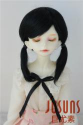 Pretty Two Braids BJD Mohair Doll Wigs JD060