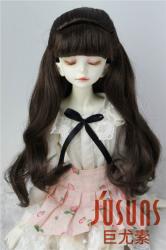Long Wavy Pony Hair Synthetic Mohair Doll Wigs JD096