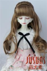 Long Wavy Pony Hair Synthetic Mohair Doll Wigs JD096