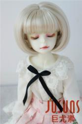 Cute Short Bobo Air Bangs Doll Wig Synthetic Mohair JD286