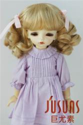 Pretty Curly BJD Synthetic Mohair Doll Wigs JD405
