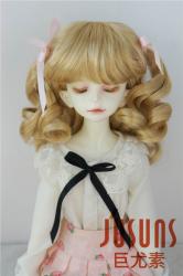 Pretty Curly BJD Synthetic Mohair Doll Wigs JD405