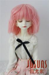 Fashion Short Curly Heat Resistant Fiber Doll Wigs JD235