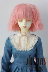 Fashion Short Curly Heat Resistant Fiber Doll Wigs JD235