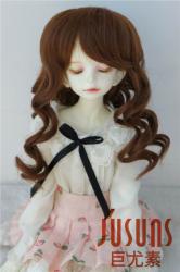 Long Curly Heat Resistant Fiber BJD Doll Wigs JD210