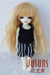 Long Slight wave Heat Resistant Fiber BJD Doll Wigs JD223