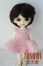 Boyish Short Cut Doll Wigs Heat Resistant Fiber JD236