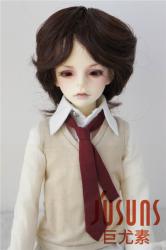 Boyish Short Cut Doll Wigs Heat Resistant Fiber JD236