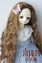Pretty Long Curly Doll Wigs Synthetic Mohair JD435